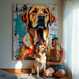 Custom Pet Portrait - Abstract Style Bondel Co.