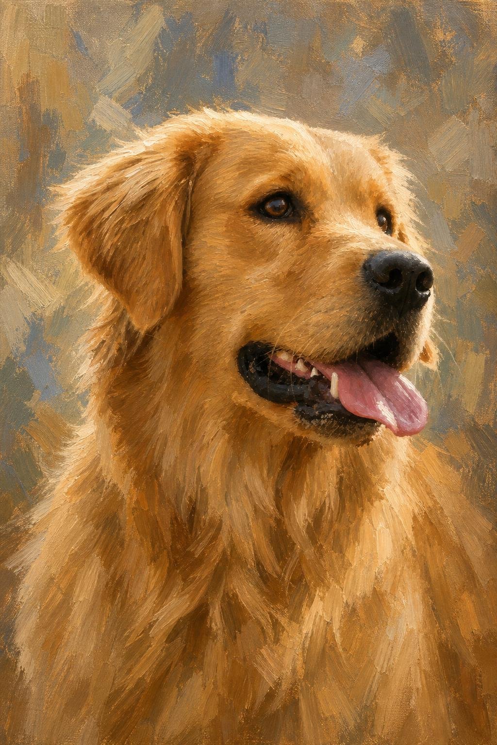 Example of digitally created Oil True Form artwork in Bondel Studio