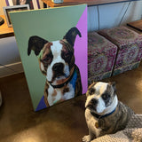 Custom Pet Portrait - Pop-Art Style