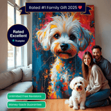 Custom Pet Portrait - Abstract Style