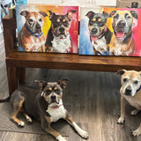 Custom Pet Portrait - Abstract Style