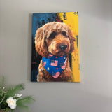 Custom Pet Portrait - Abstract Style