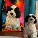 Custom Pet Portrait - Abstract Style