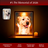 Custom Pet Memorial Lightbox
