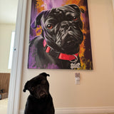 Custom Pet Portrait - Abstract Style