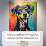 Custom Pet Portrait - Abstract Style Bondel Co. 