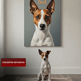 Custom Pet Portrait - True Form Style
