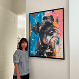 Custom Pet Portrait - Abstract Style