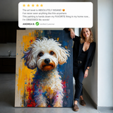 Custom Pet Portrait - Abstract Style