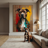 Custom Pet Portrait - Abstract Style