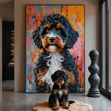 Custom Pet Portrait - Abstract Style