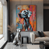 Custom Pet Portrait - Abstract Style