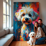 Custom Pet Portrait - Abstract Style